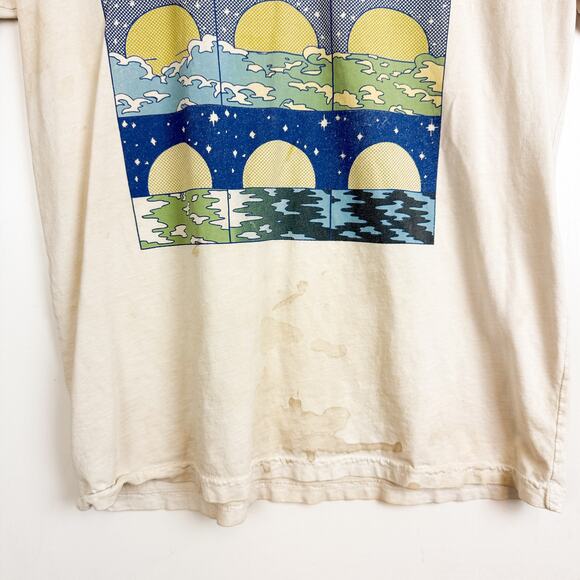 US BLANKS Death Cab for Cutie Band Tee Shirt Adult STAINED - S - Picture 2 of 10